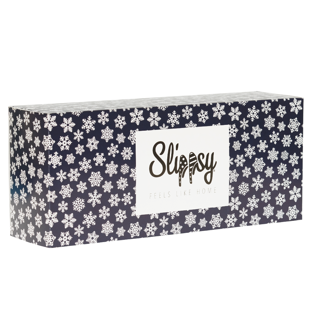 E-shop Slippsy Blue Snowflake box veľký