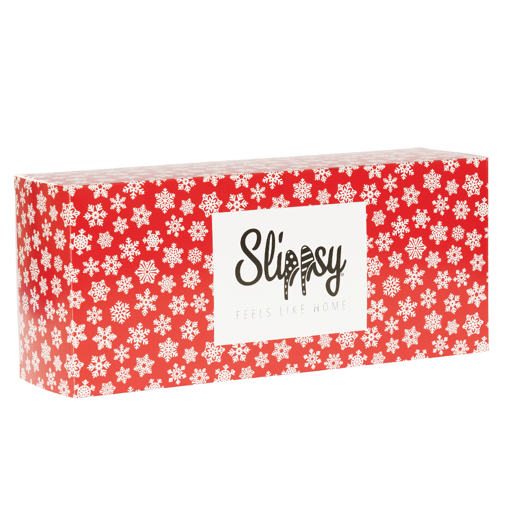 E-shop Slippsy Red Snowflake box veľký