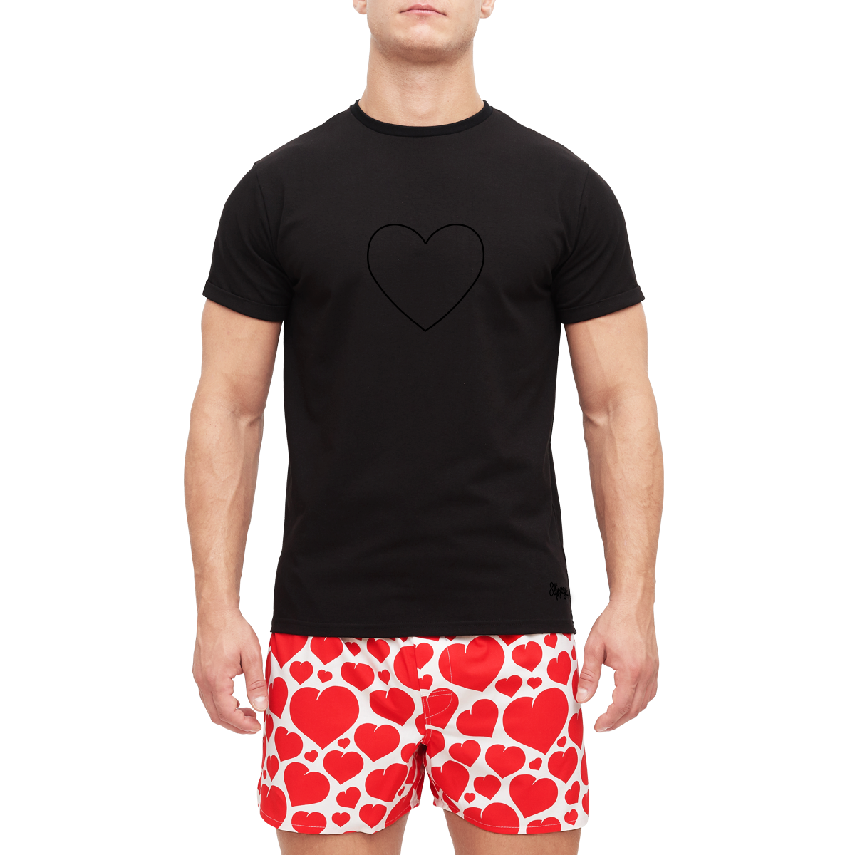 E-shop Slippsy Pánske tričko Lover čierne/XXL