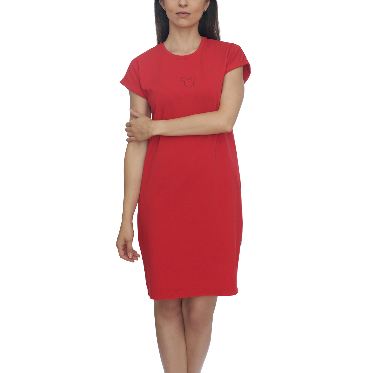 E-shop Slippsy Mouse T- Dress Red /L