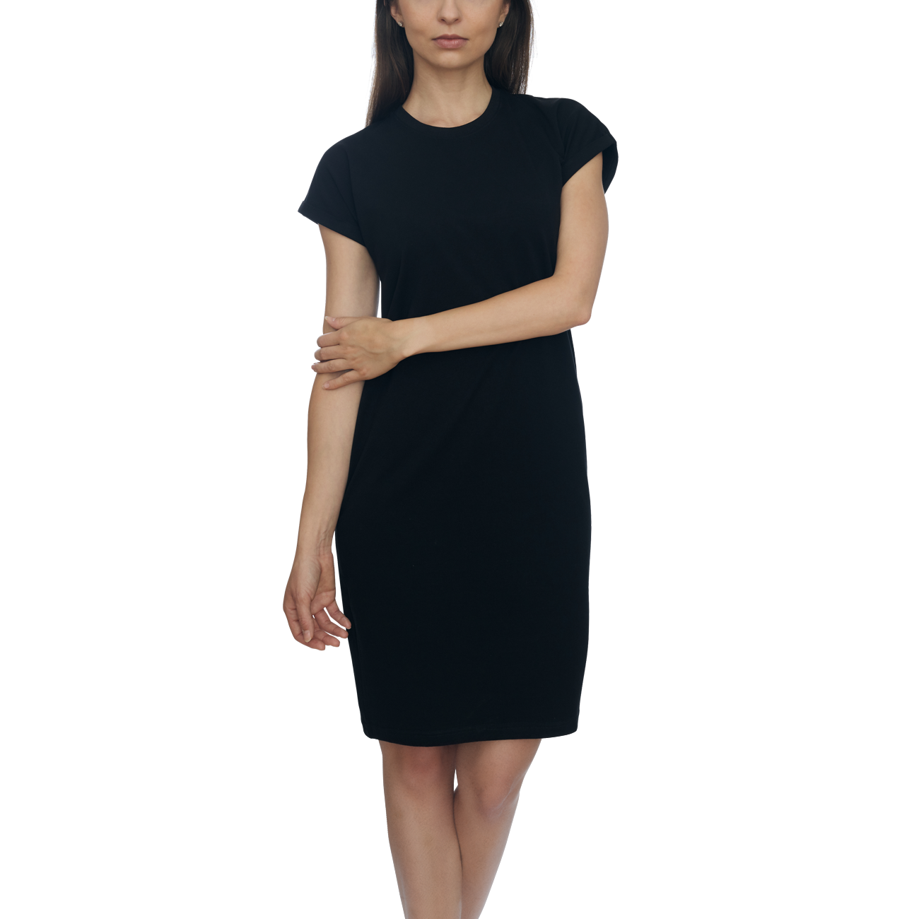 E-shop Slippsy T- Dress Black /L