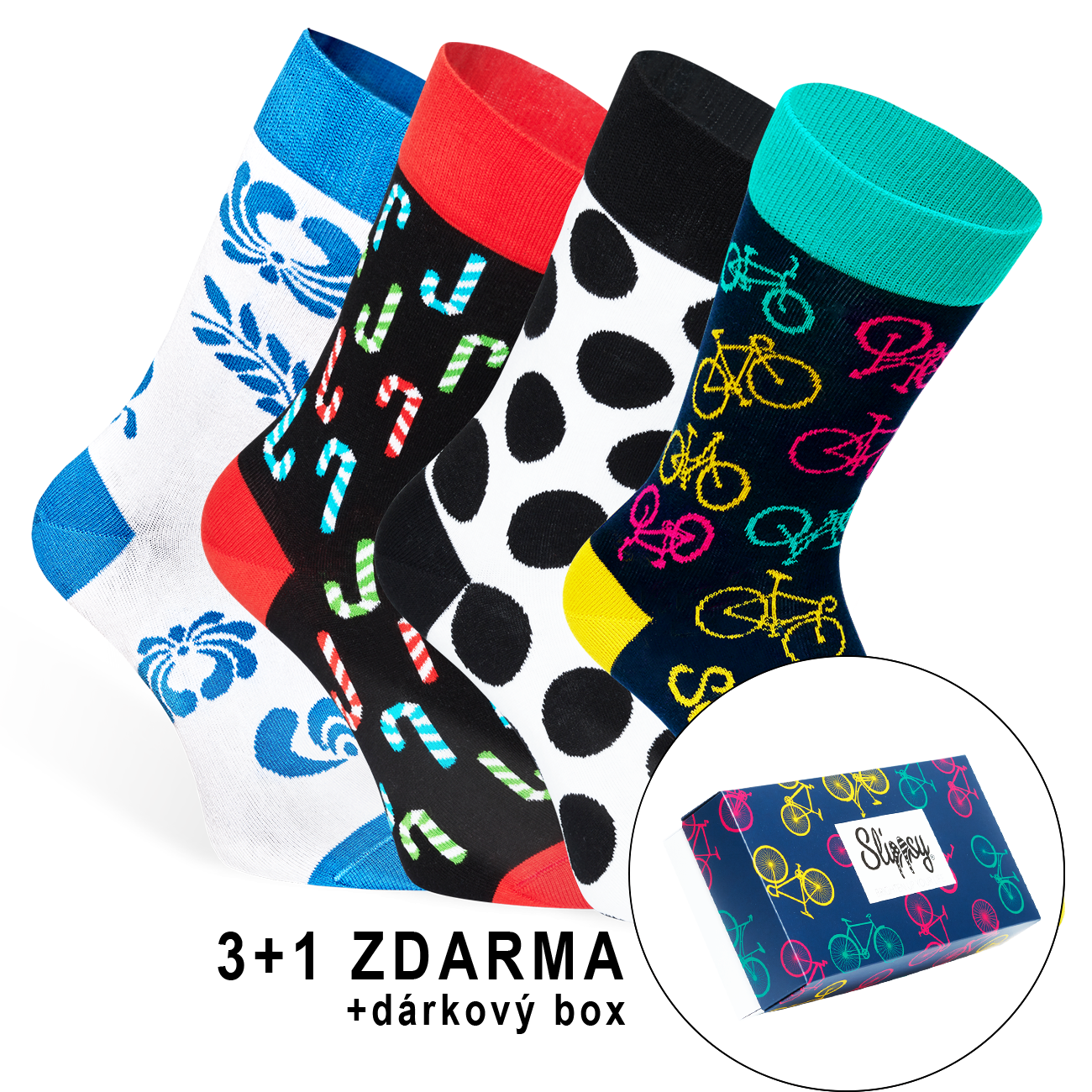 E-shop Slippsy Funny socks box