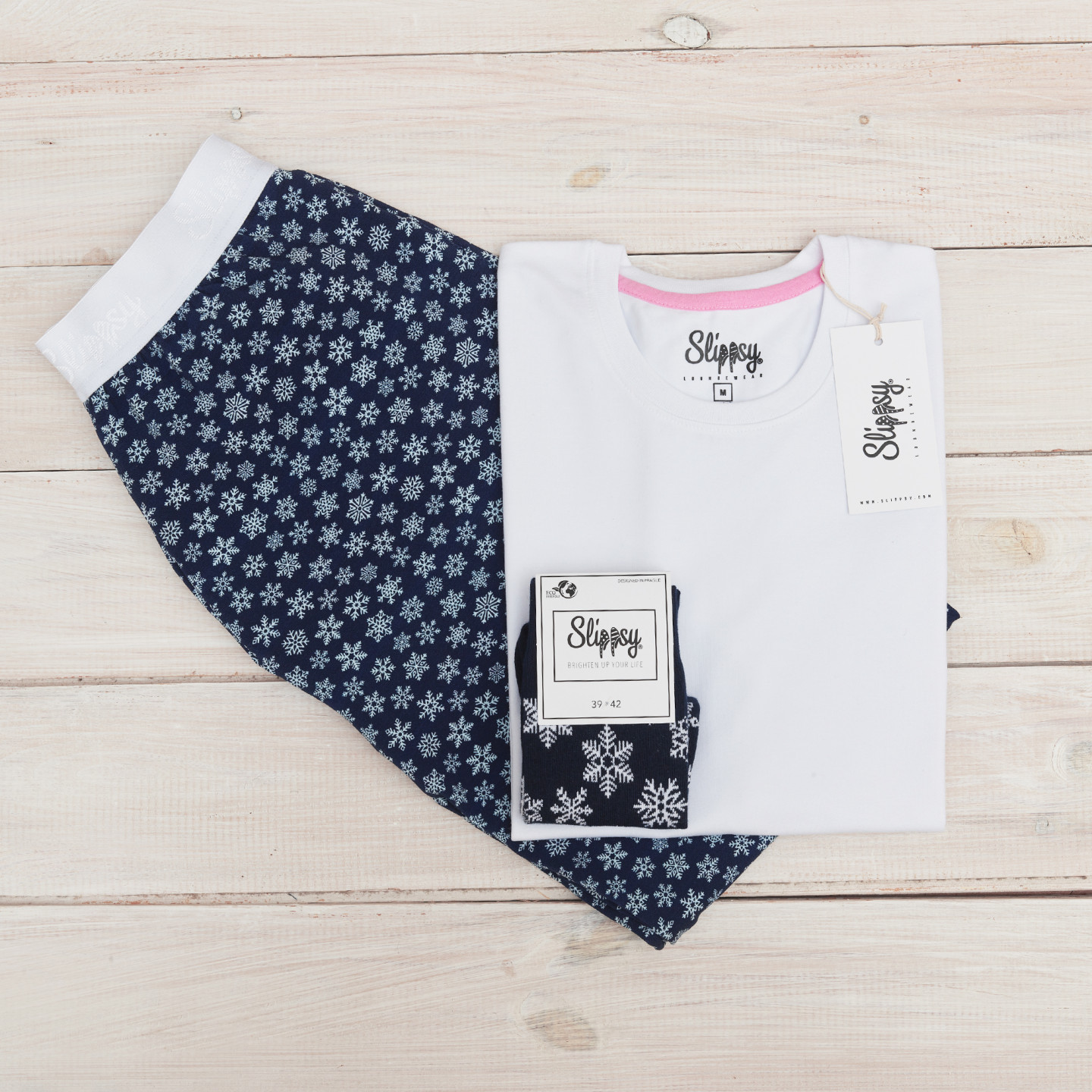 E-shop Slippsy Blue loungewear set girl