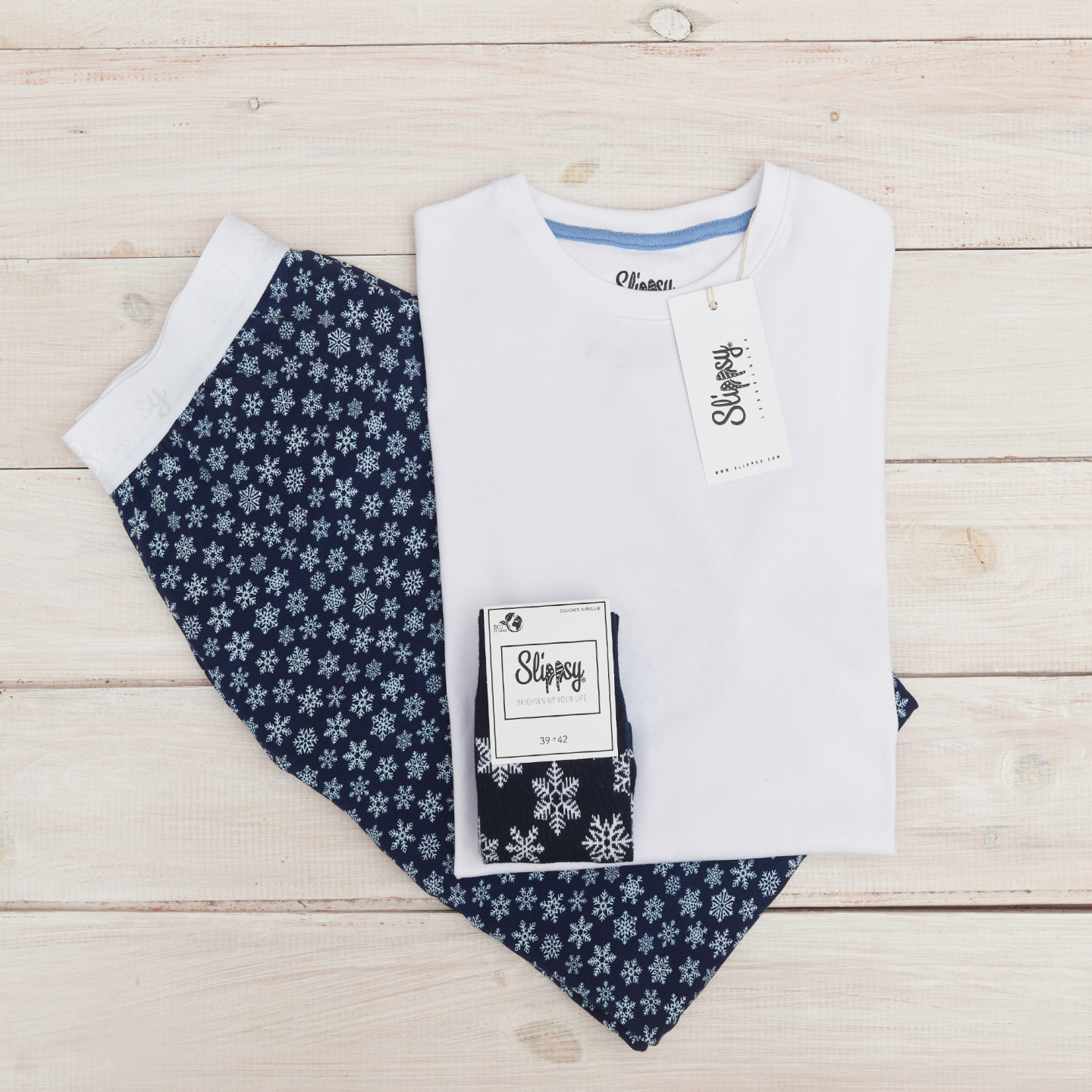 E-shop Slippsy Blue loungewear set boy